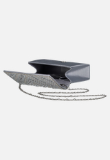 Clutch-Tasche im Glitzer-Look / Detailbild