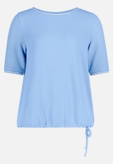 Casual-Shirt mit Tunnelzug / Vorderseite