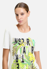 Basic Shirt mit Aufdruck / Detailbild