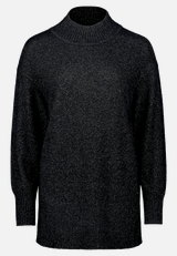 Strickpullover mit Lurexfaden / Vorderseite