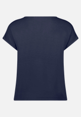 Casual-Shirt mit V-Ausschnitt / Rückseite