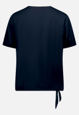 Print-T-Shirt mit Schleifenknoten / Rückseite