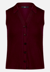 Stricktop  mit Knopfleiste  / Vorderseite