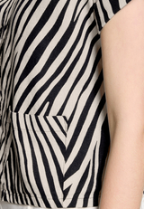 Leinenbluse mit Kragen / Detailbild