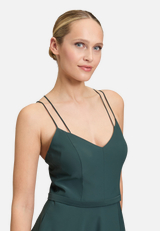 Abendkleid mit Volant / Detailbild