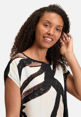 Casual-Shirt mit Print / Detailbild