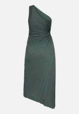 Abendkleid im Glitzer-Look / Rückseite