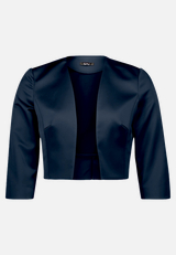 Bolero-Jacke mit Kellerfalten / Vorderseite