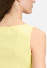 Basic-Top mit Rundhalsausschnitt / Detailbild