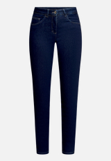 Skinny Jeans  mit Used-Waschung Style Rosalie / Vorderseite