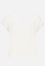 T-Shirt mit Spitze / Rückseite