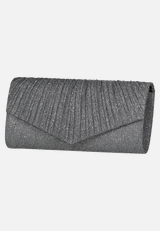 Clutch-Tasche mit Raffung / Detailbild