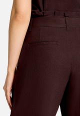 Casual-Hose mit Bundfalten / Detailbild