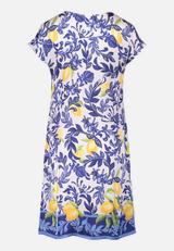Sommerkleid mit überschnittenen Ärmeln / Rückseite
