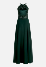 Abendkleid rückenfrei / Rückseite