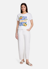 Casual-Shirt mit Print / Modellfoto Vorderseite (Outfit)