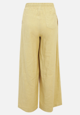 Leinenhose unifarben / Rückseite