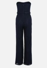 Jumpsuit mit Spitze / Rückseite
