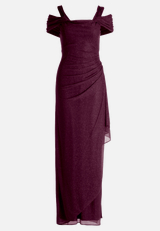 Abendkleid im Glitzer-Look / Vorderseite