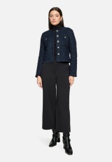 Blazer-Jacke langarm / Modellfoto Vorderseite (Outfit)