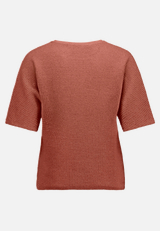 Strukturshirt mit Struktur / Rückseite