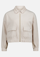 Casual-Jacke mit Taschen / Vorderseite