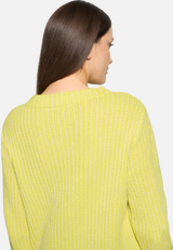 Strickpullover mit Strickdetails / Detailbild
