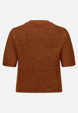 Strickpullover mit Rundhalsausschnitt / Rückseite