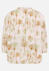 Casual-Bluse mit Raffung / Rückseite