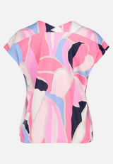 Casual-Shirt mit Gummizug / Rückseite