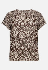 Blusenshirt mit Rüschen / Rückseite