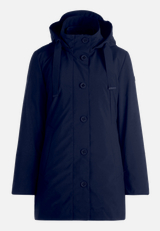 Funktionsjacke  mit abnehmbarer Kapuze / Vorderseite