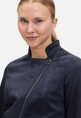 Bikerjacke mit Reißverschluss / Detailbild