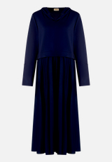 Casual-Kleid mit Kapuze / Vorderseite