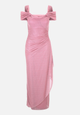 Abendkleid im Glitzer-Look / Vorderseite