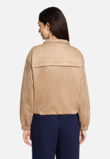 Blouson mit Eingrifftaschen / Modellfoto Rückseite