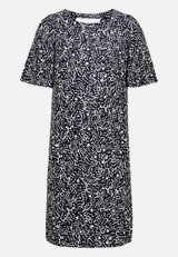Blusenkleid mit Blumenprint / Vorderseite