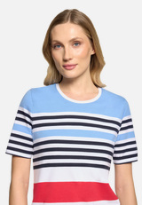 Basic Shirt mit Ringel / Detailbild