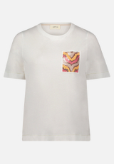 Halbarm-Shirt mit Rundhalsausschnitt / Vorderseite