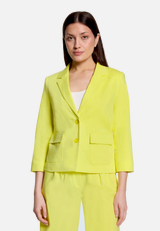 Blazer-Jacke mit 3/4 Arm / Modellfoto Vorderseite
