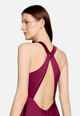 Abendkleid mit Cut-Outs / Detailbild