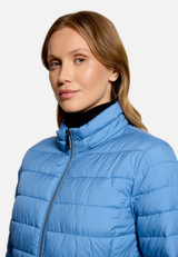 Steppjacke leicht mit abnehmbarer Kapuze / Detailbild