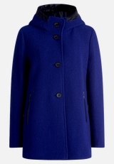 Wolljacke mit Kapuze / Vorderseite