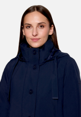 Funktionsjacke  mit abnehmbarer Kapuze / Detailbild