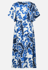 Sommerkleid mit Blumenprint / Rückseite