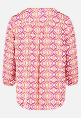 Blusenshirt mit Muster / Rückseite