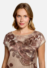 Blusenshirt mit Print  / Detailbild