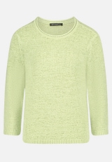 Strickpullover mit 3/4 Arm / Vorderseite