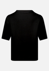 Sweatshirt mit Stehkragen / Rückseite