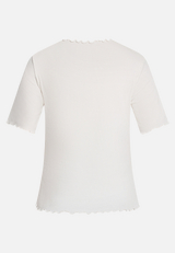 Halbarm-Shirt mit Kragen / Rückseite